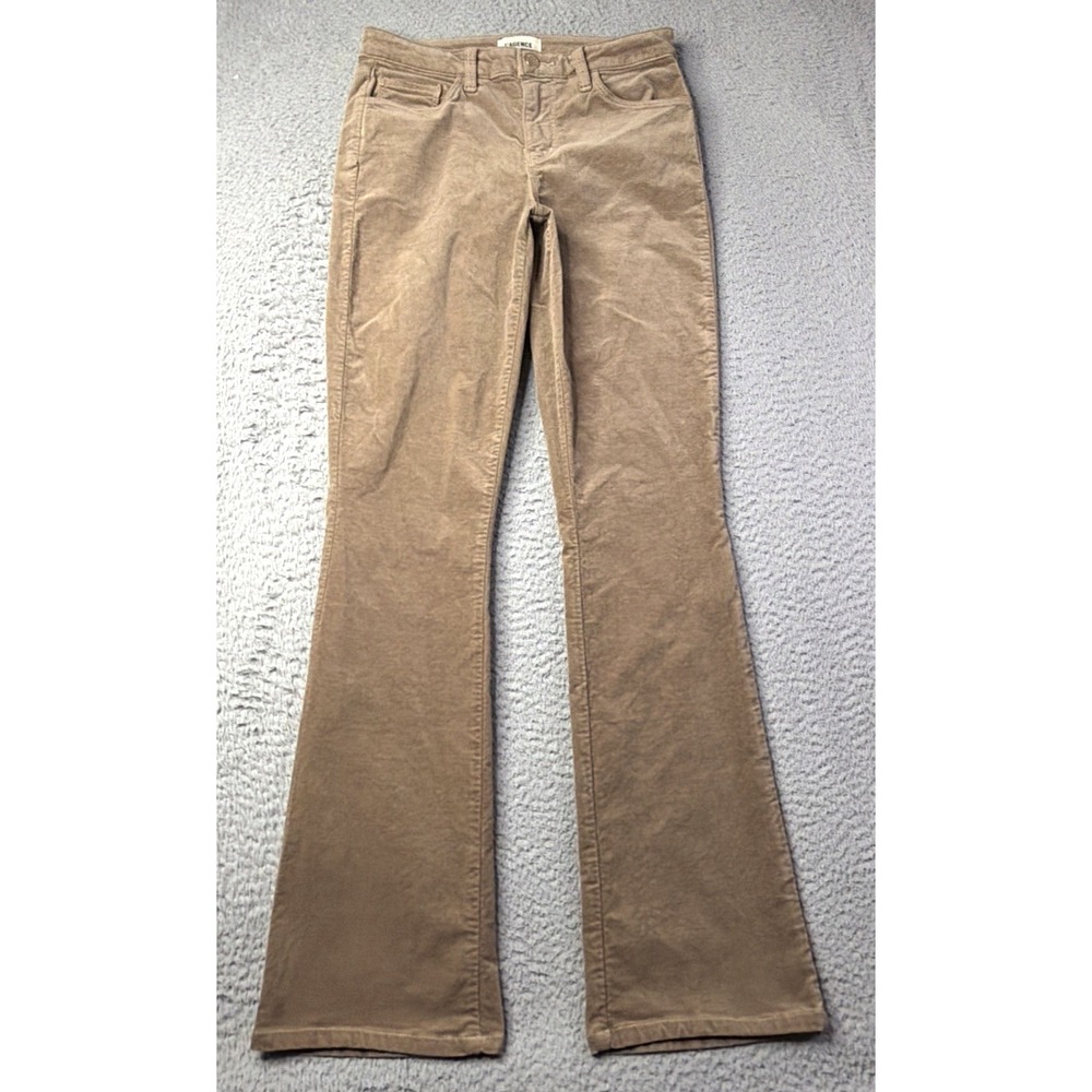 L'AGENCE Jeans Pants Womens 25 Waist 27 Stevie High Rise Straight Dark Cappuccio